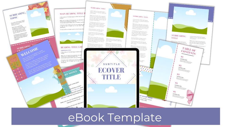 BloomingWonderseBookTemplate