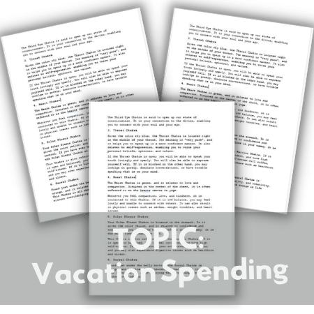 VacationSpending
